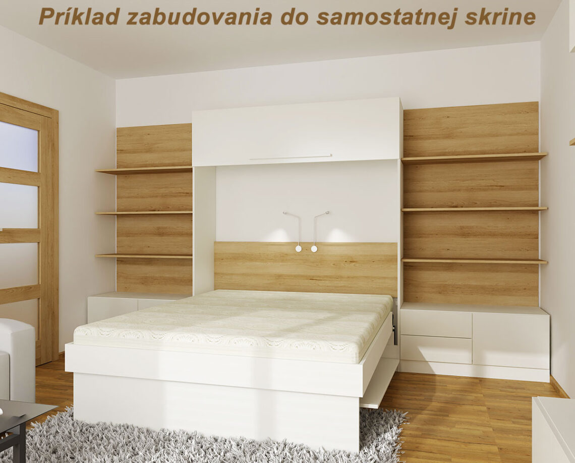 Sklápací mechanizmus - ponuka pre výrobcov nábytku - Sklápacie postele