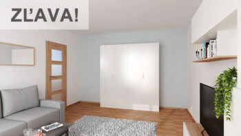 Sklápacia posteľ 180x200 Hajana 1 ZAT Akcia biela
