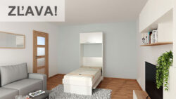 Sklápacia posteľ 090x200 Hajana 4 OTV Akcia biela