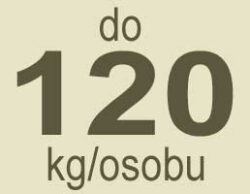 do 120 kg/osobu